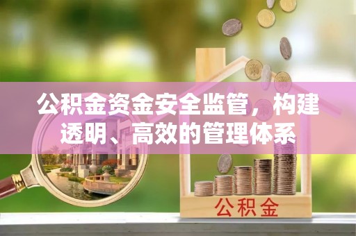 洛川公积金资金安全监管，构建透明、高效的管理体系
